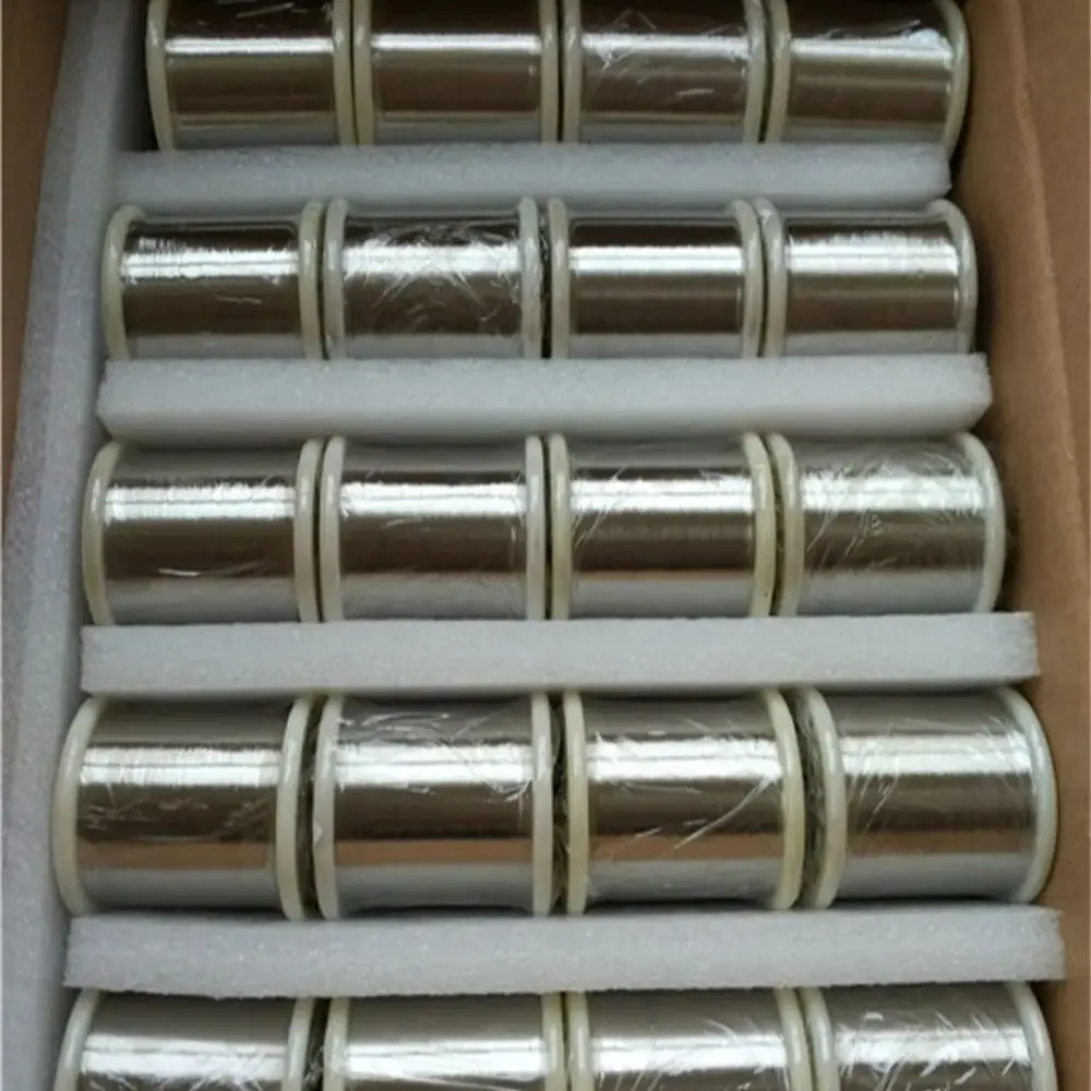 

99.9% pure nickel wire 0.025 mm np2 ,support paypal, russian nickel wire 0.025 mm ,free shipping