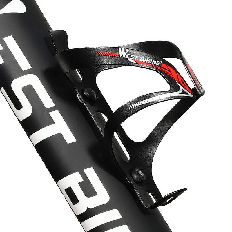 AliExpress West Biking WEST BIKING Water Bottle Cage Aluminum Alloy Adjustable MTB Road Bike Bracket Bisiklet Aksesuar Ultralight Bicycle Bottle Holder