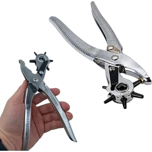 Buffer 2'li Easy Belt Leather Hole Punch Punching Tool Piercing Pliers Hole Punch Set