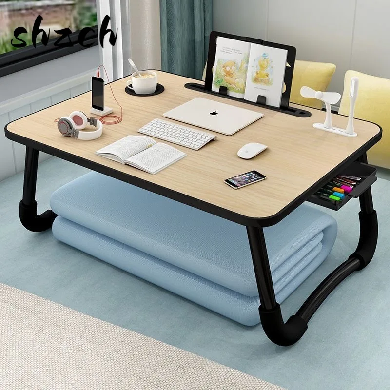 Escritorio plegable para ordenador portátil, cama, sofá, mesa de ordenador, escritorio portátil, mesa de aprendizaje