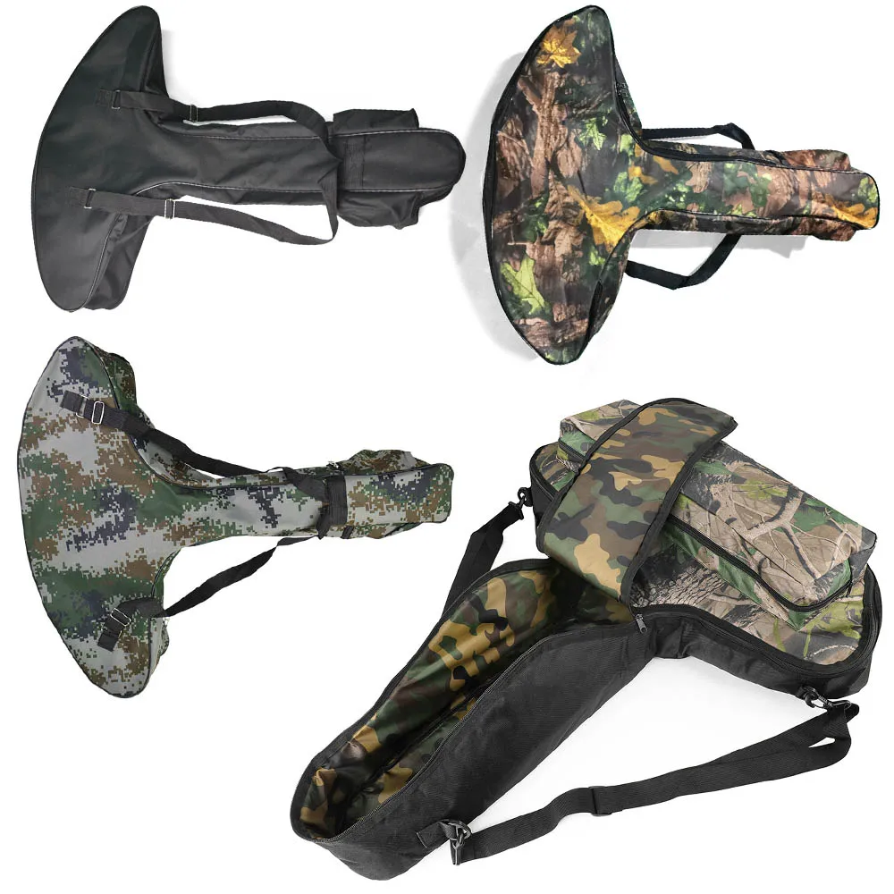 

Archery Crossbow Bag Oxford Fabric Wear-resistant Crossbow Case Protector Adjustable T-shaped Bow Bag Hunting Shooting Target