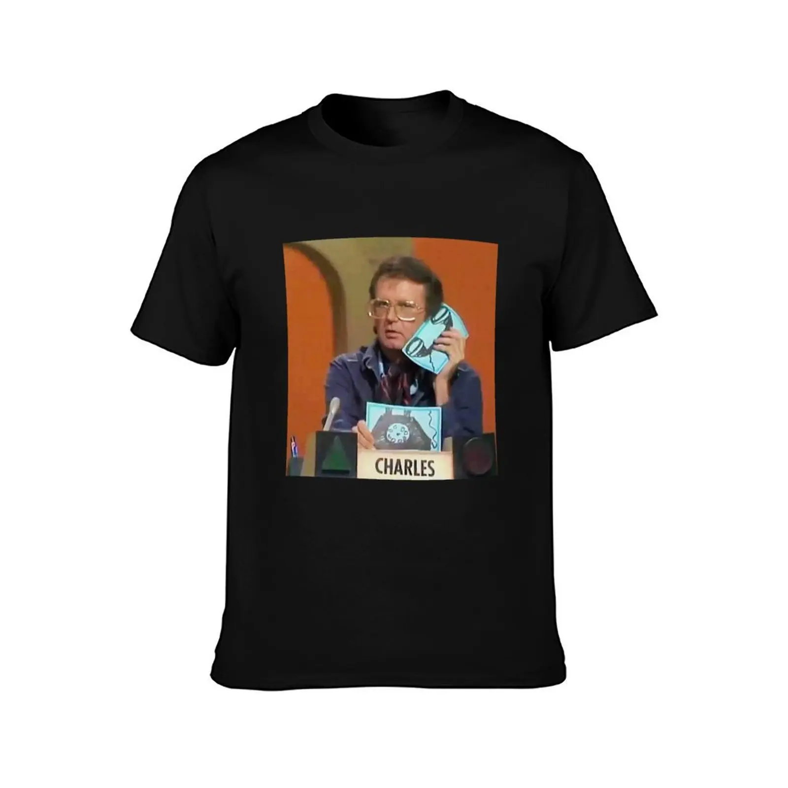 Charles Nelson Reilly color photo T-Shirt Construction Work Tee Shirt T-Shirt