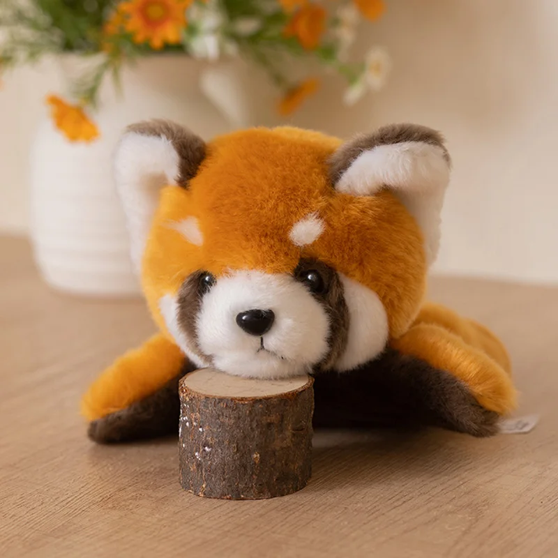 Quente feliz panda vermelho mão fantoche brinquedo de pelúcia divertido presente reconfortante pelúcia para criança costeffective para cama sofá escritório decoração casa almofada