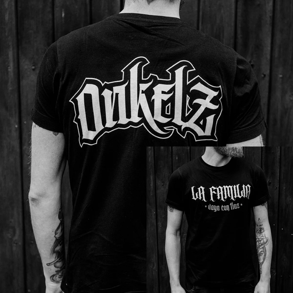 Camiseta Die Familie Böhse Onkelz Band de algodão com estampa gráfica masculina e feminina, streetwear de verão