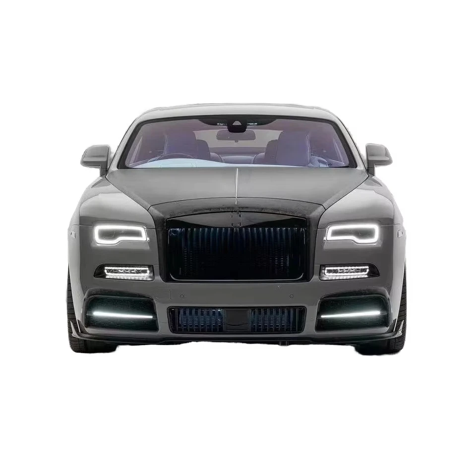 Rolls-Roy Wraith MSY Style Carbon Fiber Body Kit New Self-adhesive Including Phantom Upgrade Bumper Side Skirt Diffuser