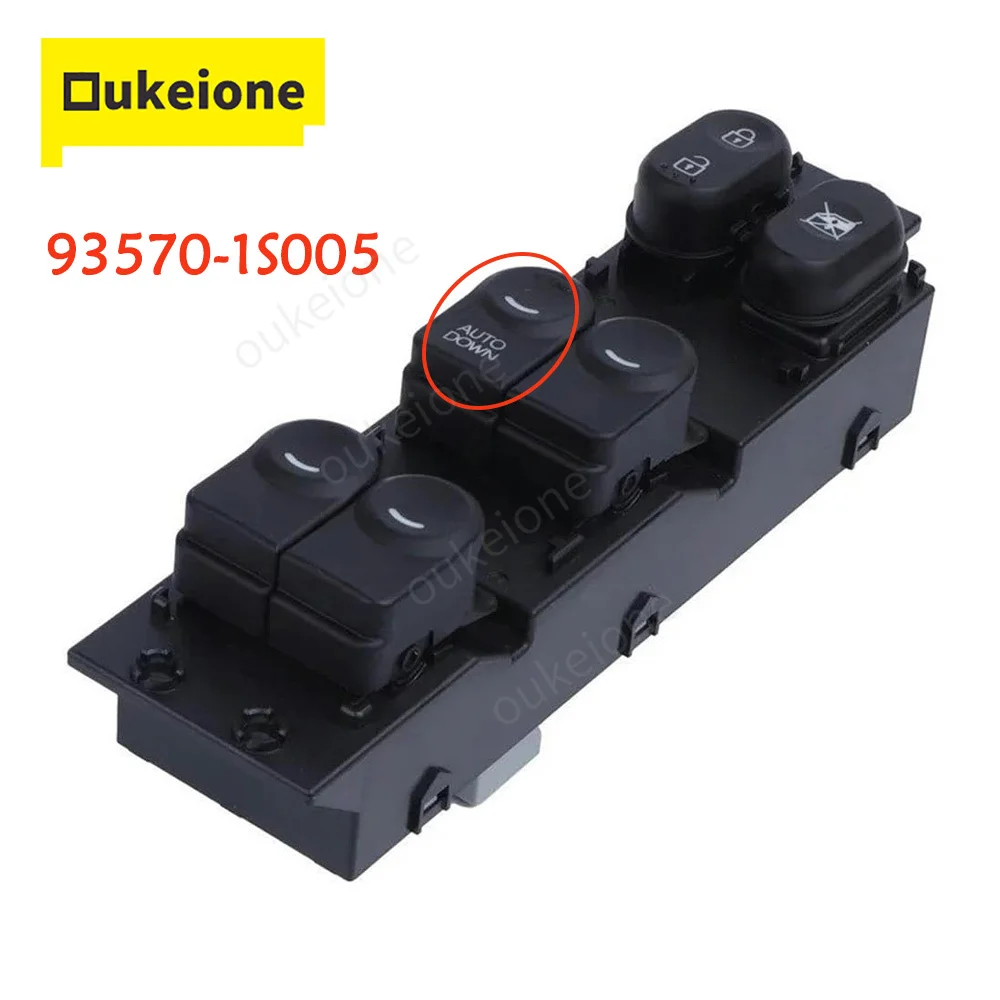 93570-1S005 for Hyundai HB20 Front Left Driver Side Electric Window Control Switch Regulator Button 935701S005 Car Accessories