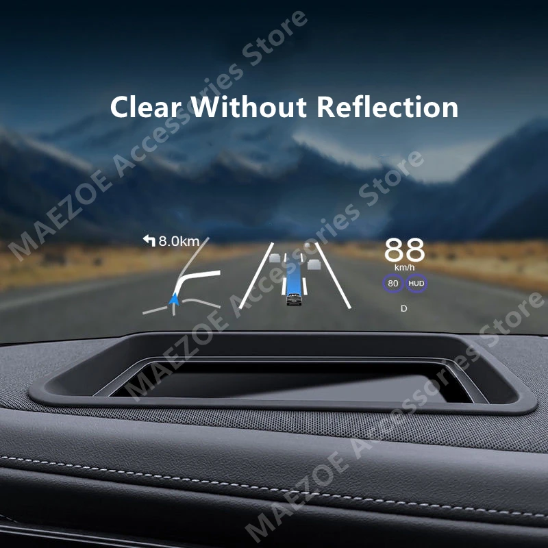 For BMW 7 SERIES/i7 23-24 G70 HUD Protective Frame,Instrument Panel Interior Decoration Automotive Accessories Refit view 3