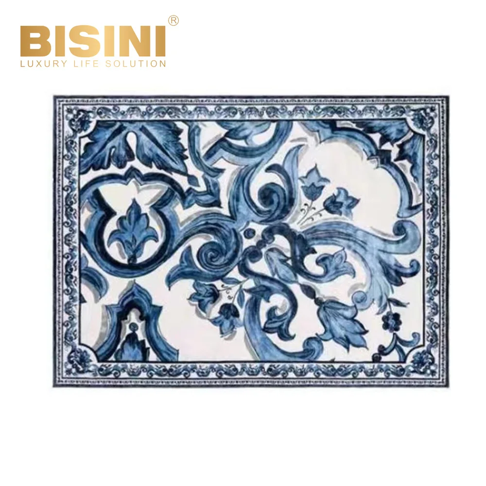 

Elegant and Economical Art Living Room Sofa Tea Table Carpet Home Bedroom Blanket Rugs Retro National Style Carpet