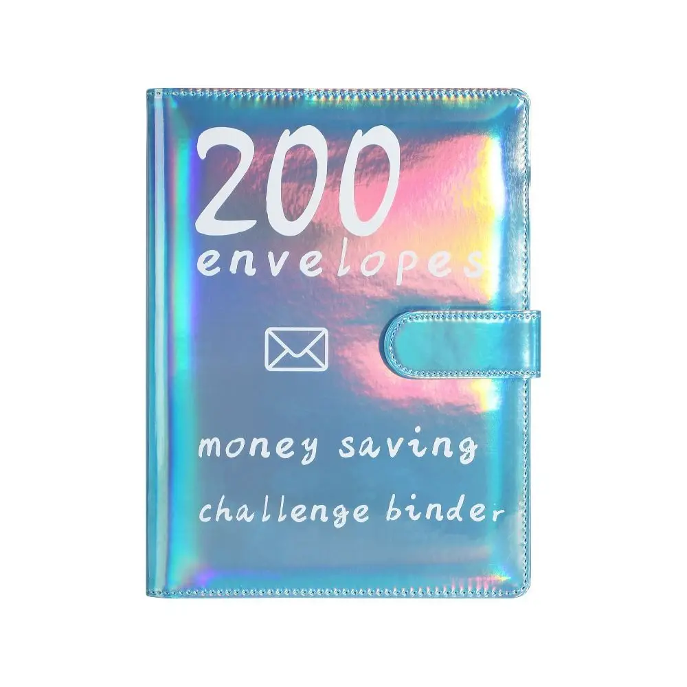 Financial Management Envelope Challenge Binder Habit Cultivation Money Saving Envelope Challenge Notebook Loose-Leaf Binder