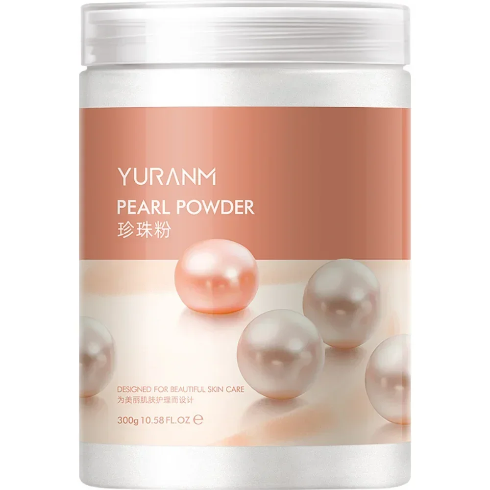 Yuranm Pure Pearl Mask Powder 300g Lightening Moisturizing Skin Whitening Spots Shrink Pores Blackhead Removal Skin Care Product