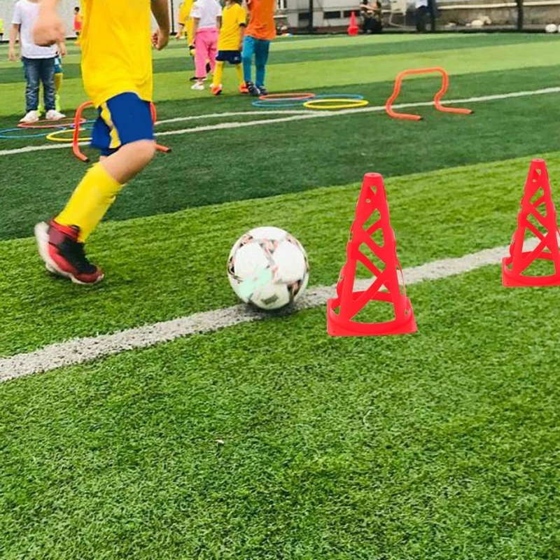 10 pacotes cones treinamento esportivo, cones trânsito treinamento marcadores para skate, futebol