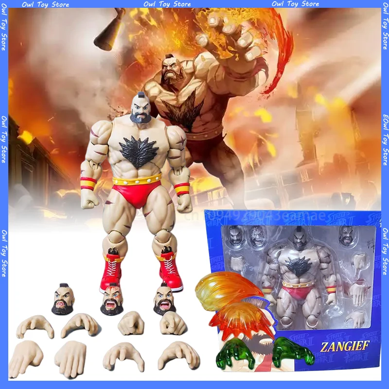 

Уличный истребитель, фигурка ZANGIEF, игровая периферия, статуя, модель из ПВХ, украшения для стола, игрушки по индивидуальному заказу, подарки для детей