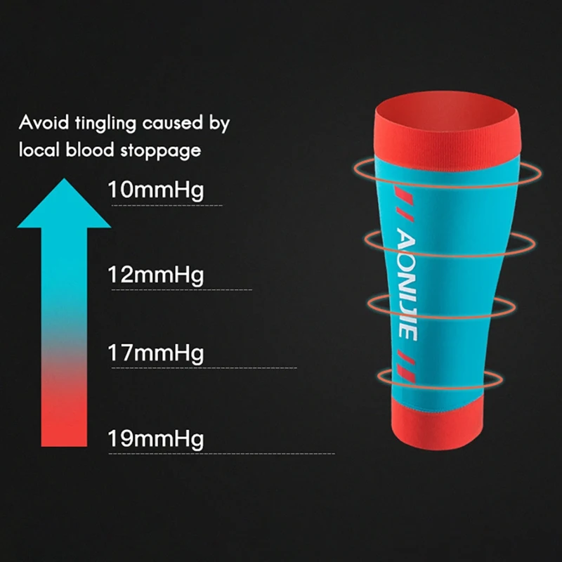 AONIJIE-Meias de compressão para enfermeiras, apoio perna, mangas de compressão, corrida, ciclismo, maternidade, viagem, topo