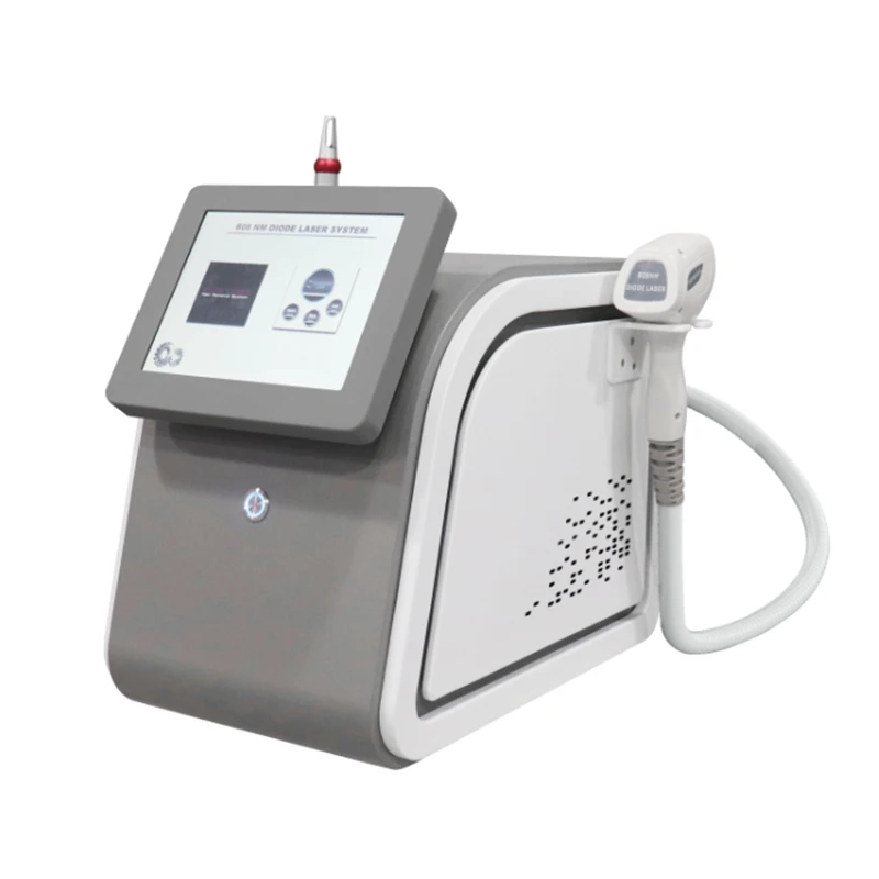 Nd yag Diodenlaser 2 in 1 Multifunktions permanente Haaren tfernung Q-Switch Haaren tfernungs maschine Tattoo entfernungs gerät Spa Salon