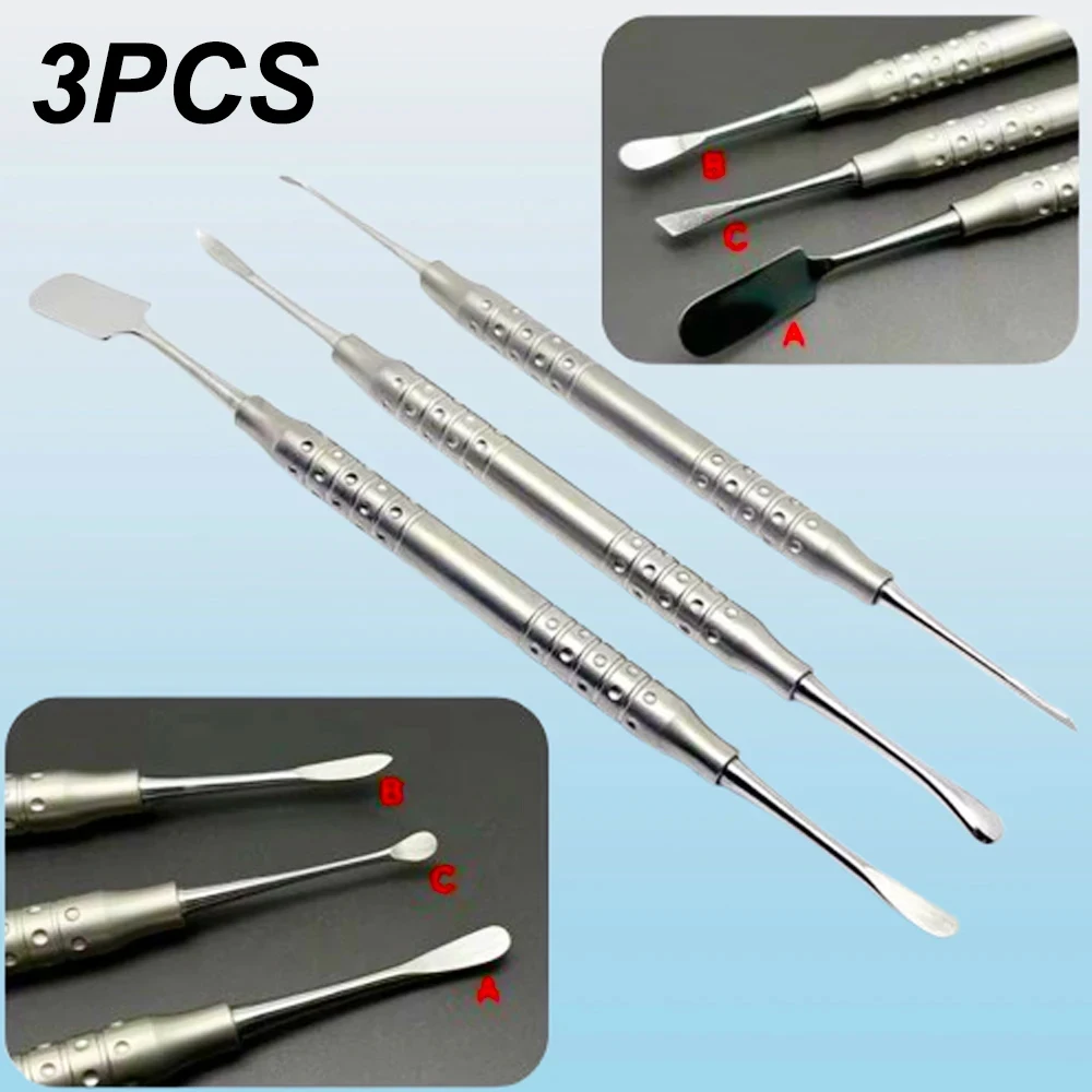 

3pcs High Quality Double Ends Dental Implant Periosteal Elevator Separator Dental Tool Dental Instruments Tool