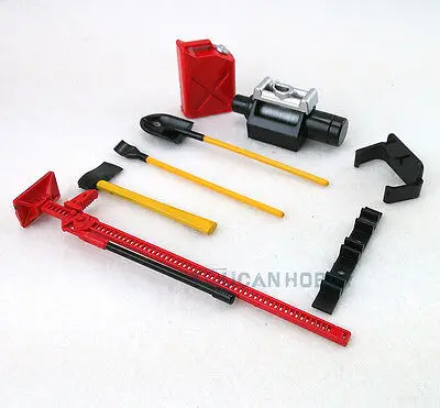 

1/10 1/14 1/20 Spare Parts RC Crawler Car Red 6pcs Tools Set Accessory TH01427-SMT4