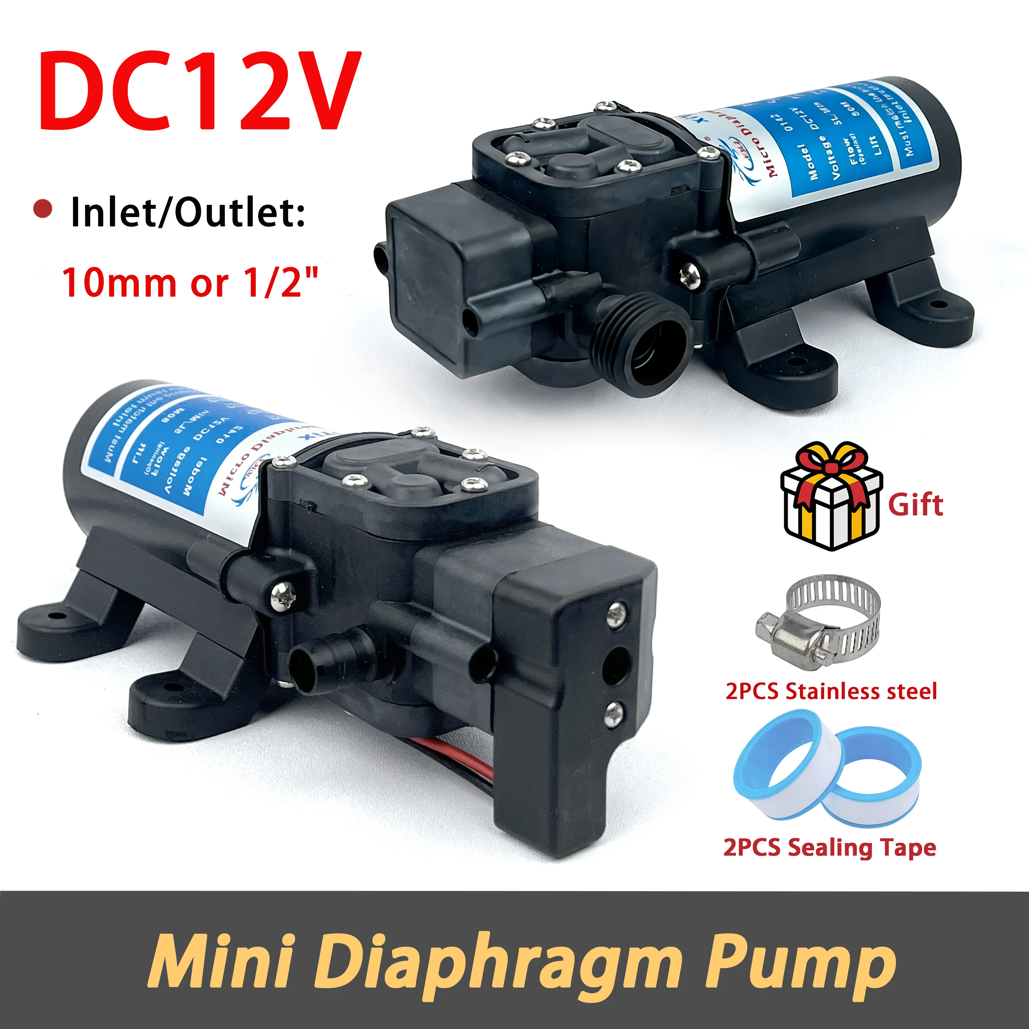 dc12v-60w-heat-resistant-self-priming-diaphragm-pump-5l-min-15m-suction-05mpa-electric-car-wash-agricultural-water-pump