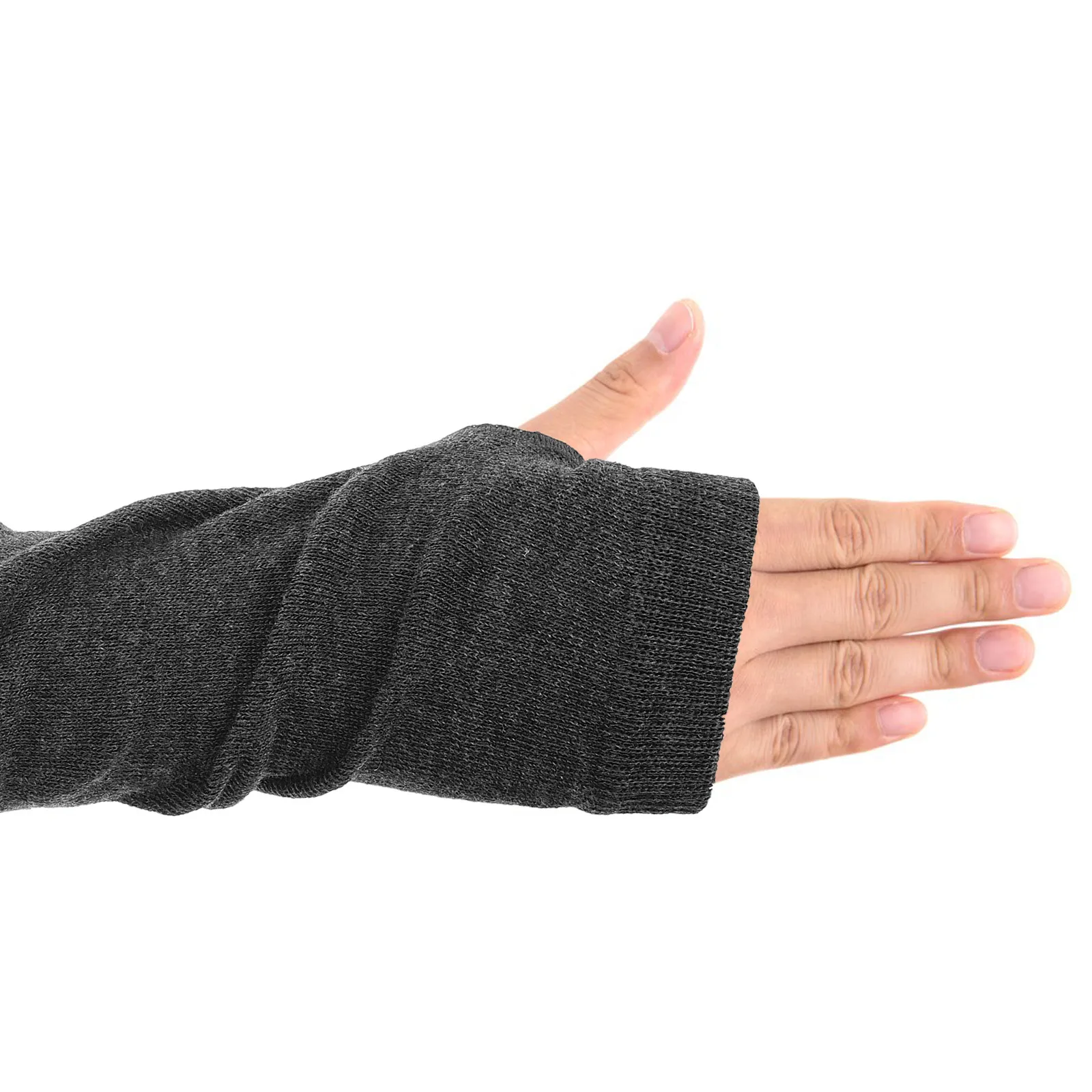 4Pairs Punk Striped Arm Sleeves Cosplay Protective Lightweight Arm Covers Breathable Sun Protection Sleeves for Women Casual