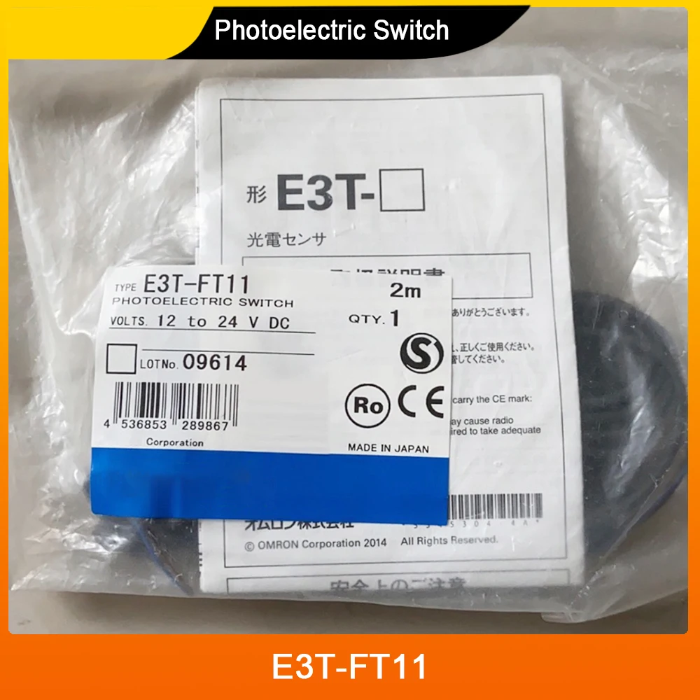 New E3T-FT11 Photoelectric Switch Sensor NPN Normally Open Induction 5-30MM High Quality Fast Ship