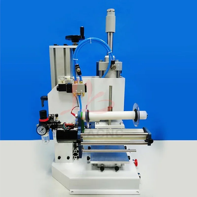 PVC Leather Bronzing Machine Multifunctional  Hot Foil Stamping Machine Embossing Machine Pneumatic for Book Paper Wood Logo
