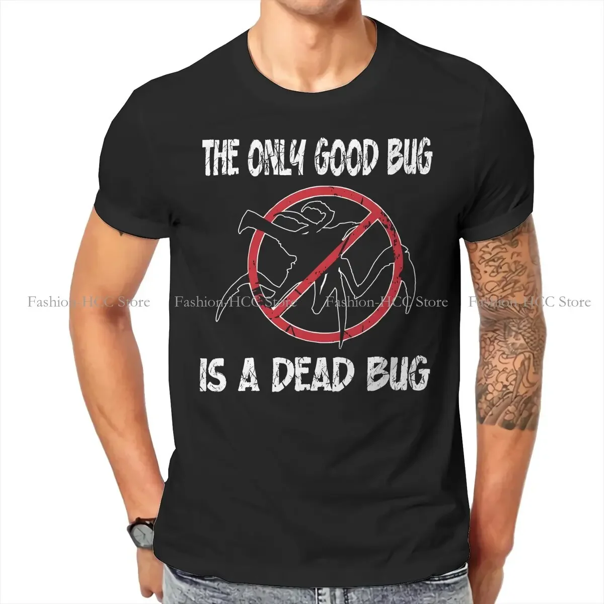 Starship Troopers TShirt for Men Rico Journey Basic Leisure Tee T Shirt High Quality Trendy