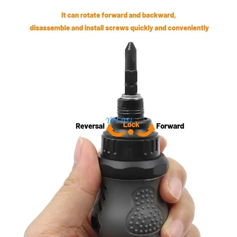 

E15A Dual Use for Cross Straight Screw Driver Ratchet Screwdriver Manual Hand Repair