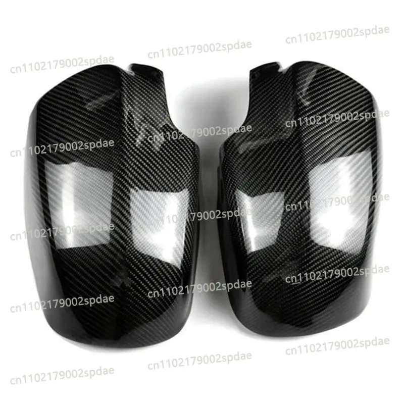 Real Carbon Fiber Rear View Mirror Cover Shell Fit 957 2006-2010 Wing Mirror Cap Trim
