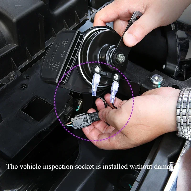 لهوندا CRV/BREEZE 2020-2021 تعديل القرن الحلزون نغمات مزدوجة عالية ومنخفضة مكبرات صوت مزدوجة عالية الصوت ملحقات خاصة #4