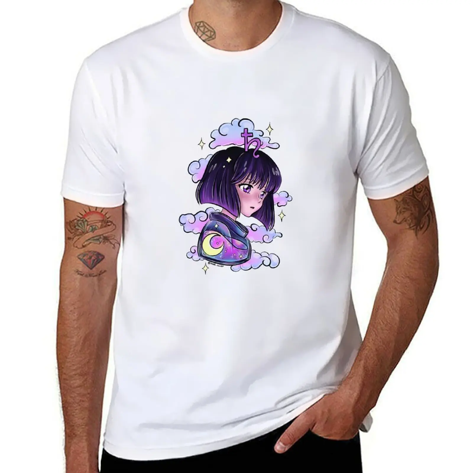 

Sailor Saturn Hotaru Tomoe T-Shirt cotton t shirt pack t shirts for man graphic vintage T-Shirt
