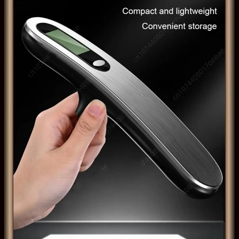 Portable 50kg 10g Digital Scale Electronic Luggage Suitcase Scale Weigh Balance Travel Hand Hanging Steelyard Scale with Belt
