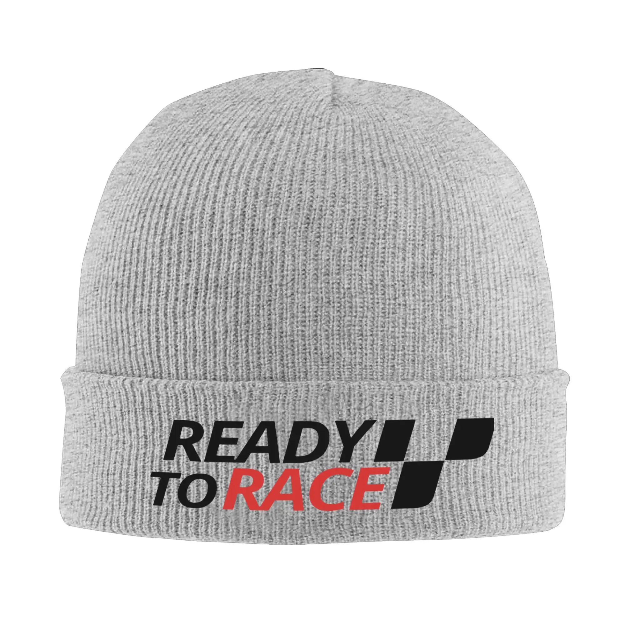 Ready To Race Knitted Hat Beanies Winter Hats Warm Unisex  New Ready To Race Motocross Bitumen Bike Life Cap Men Women Gift