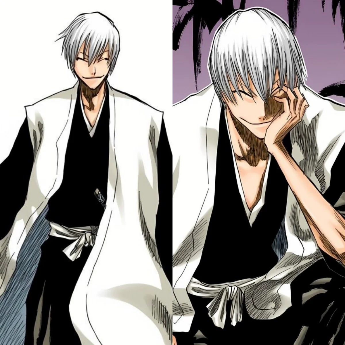 

Cosplay Wig Gin Ichimaru Bleach Custom Made Ready to Ship Anime Costume Silver Hair Anime Party Wig heat resistatn fiber wigs