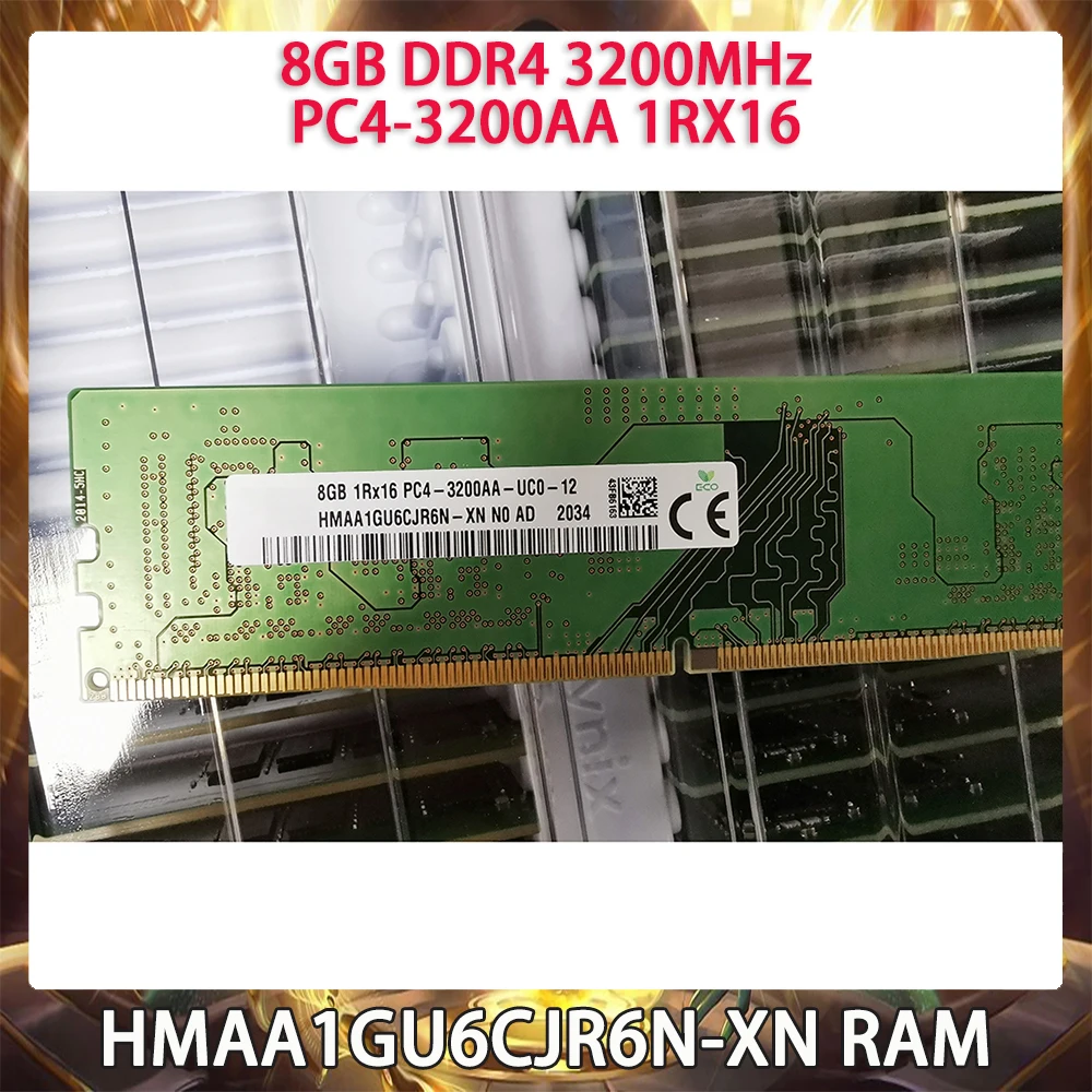 HMAA1GU6CJR6N-XN 8GB DDR4 3200MHz PC4-3200AA 1RX16 RAM For SK Hynix Memory Works Perfectly Fast Ship High Quality