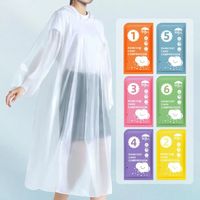 Portable Thickened Raincoat Disposable Compression Ponchos Waterproof Camping Rain Cover Travel Supplies
