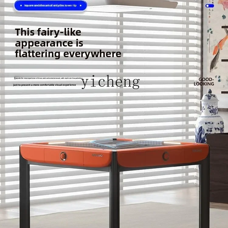 B1 rotary roller coaster mahjong machine automatic dining table dual-purpose household static mahjong machine