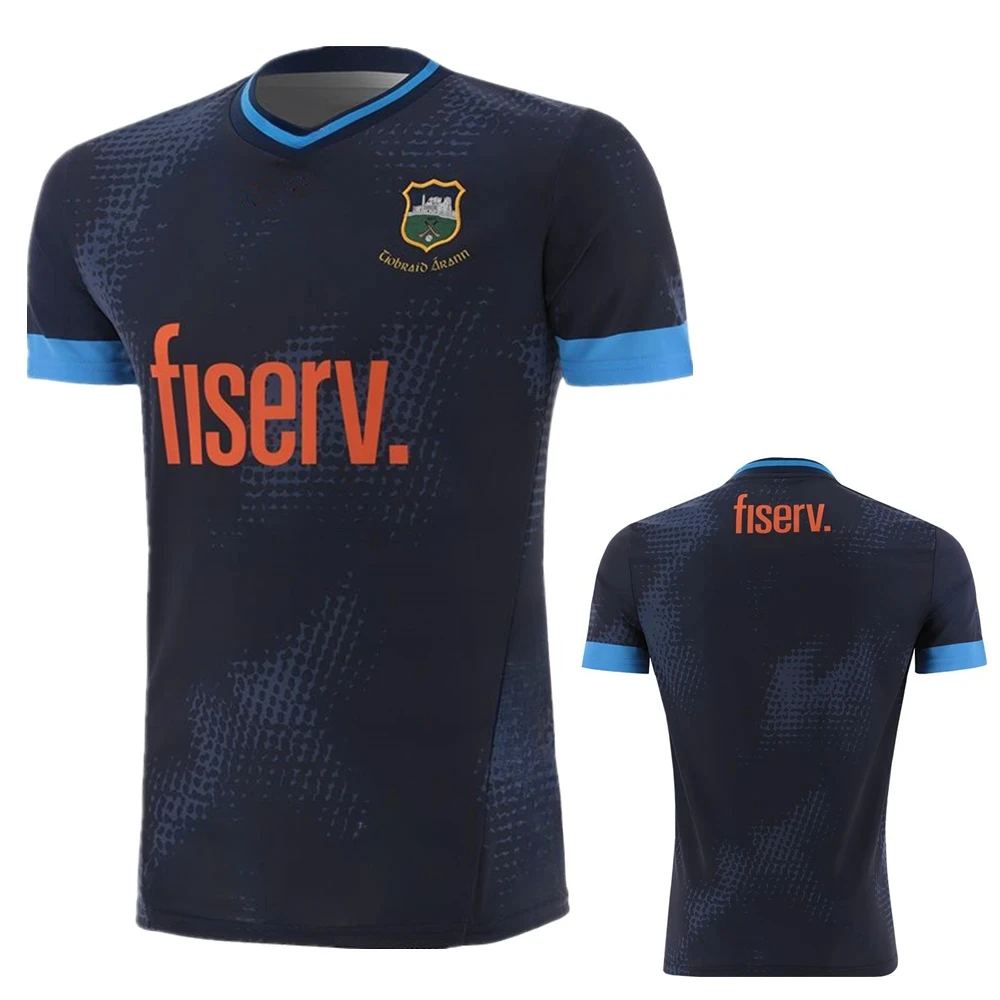 

Новый Gaa Джерси Пробка Mayo Clair Dublin Donnie Golkry Tipperary Offaly Down Derry Gaa Мужские и женские футболки Детская одежда