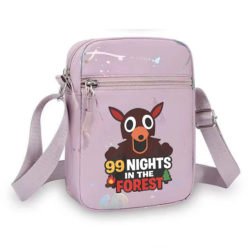 

99-ночь в лесу Сумка для мобильного телефона с оленем Мини-нейлоновая сумка через плечо для мобильного телефона Сумка-мессенджер для наличных Кошелек Портмоне Сумка на плечо