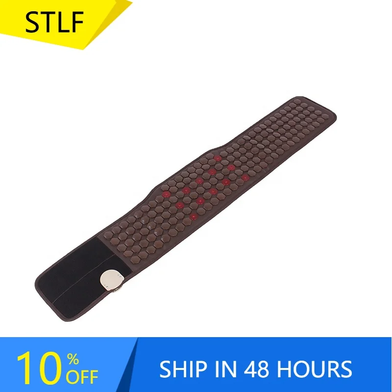 

STLFKorean Heated Tourmaline Photon Waist Belt Negaive Ion Thermal For Body Positive Impact Massage Applica