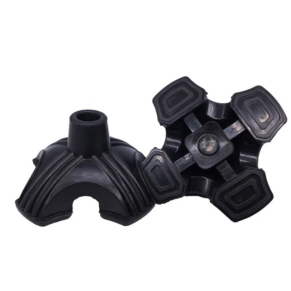 

Heavy Duty Anti Skid 19/22MM Four Base Support Rubber Pad Cane Tip Crutch Pad Walking Stick End Bottom