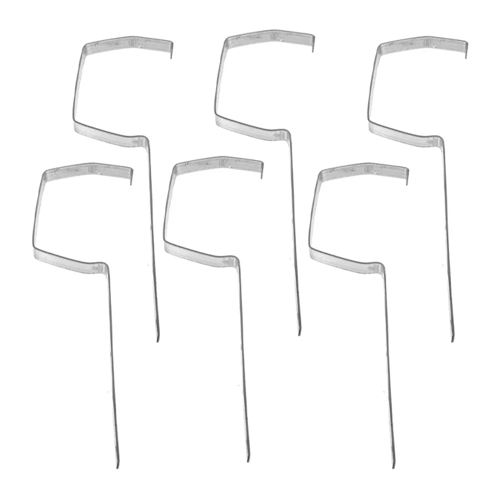 6Pcs Gutter Support Brackets Iron Heavy Duty Metal Roof Rain Gutter Rack Fixed Rack Strong Sagging Resistance Guttering Brackets