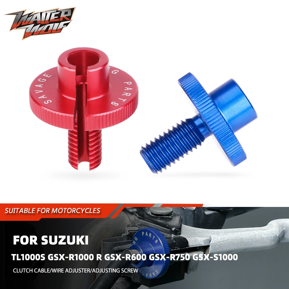 

M10 Clutch Cable Wire Adjuster Screw Nut For Suzuki TL1000S GSX-R1000 /R GSX-R600 GSX-R750 GSX-S1000 GT/F Katana 1000 GSX-S1000S