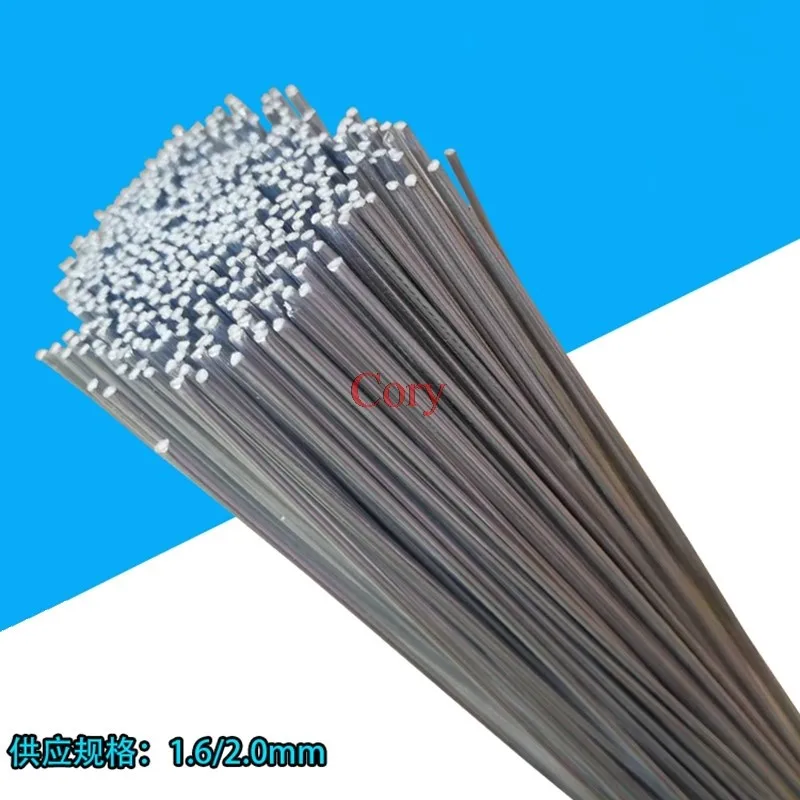 Magnesia Aluminium 1,6/2,0/2,4 mm 500 mm Länge Fülldraht Niedertemperatur-Aluminium-Schweißstabdraht 500 x 2,0 mm 19,68 x 0,079 Zoll Bürste