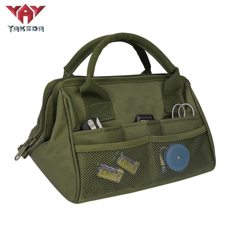 YAKED Tactical Portable Bag Outdoor Handbag Wear resistant Polyester Tool Kit Tactical Multi functional Wear resistant Handbag