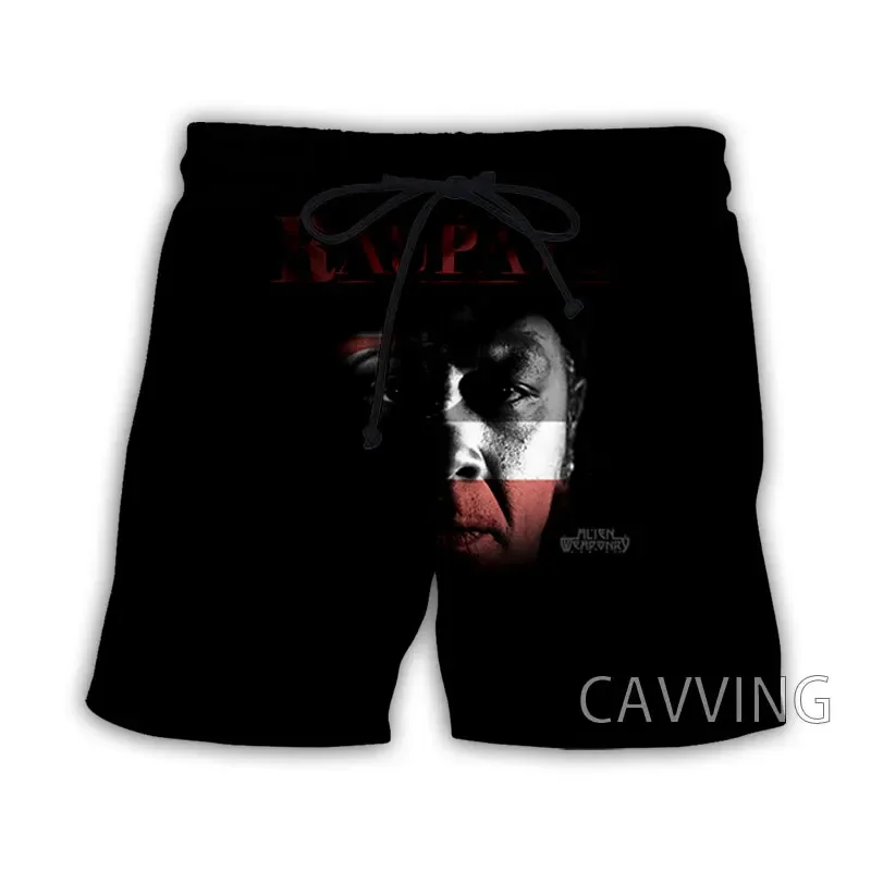 CAVING-Shorts de plage College en 3D pour hommes et femmes, Streetwear d'été, Shorts de survêtement décontractés à séchage rapide, ALIEN WEAPONRY Band