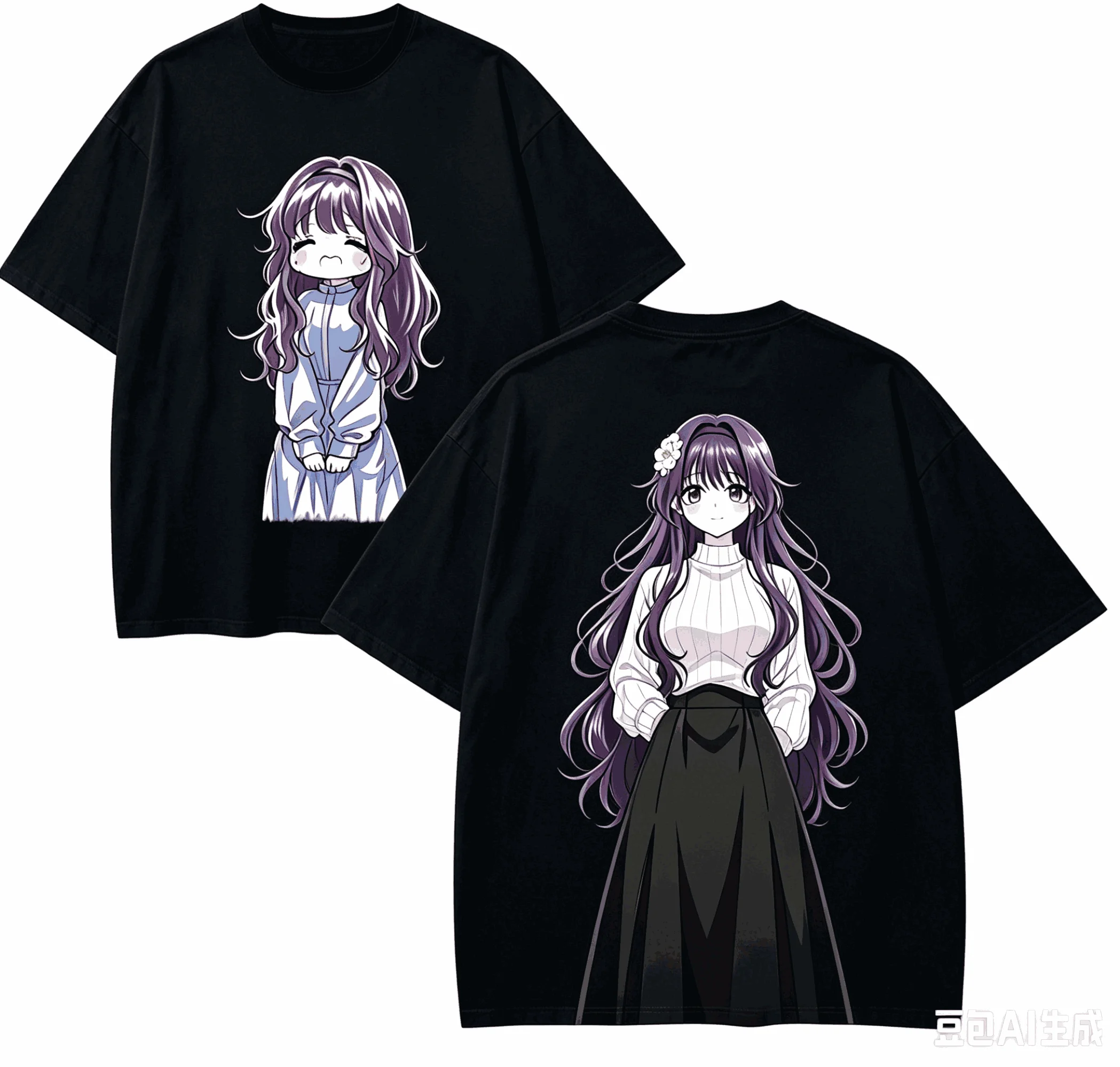The Fragrant Flower Blooms With Dignity Anime Lover T-shirt Harajuku Cotton New Model High Street Retro Fashion Oversized Unisex