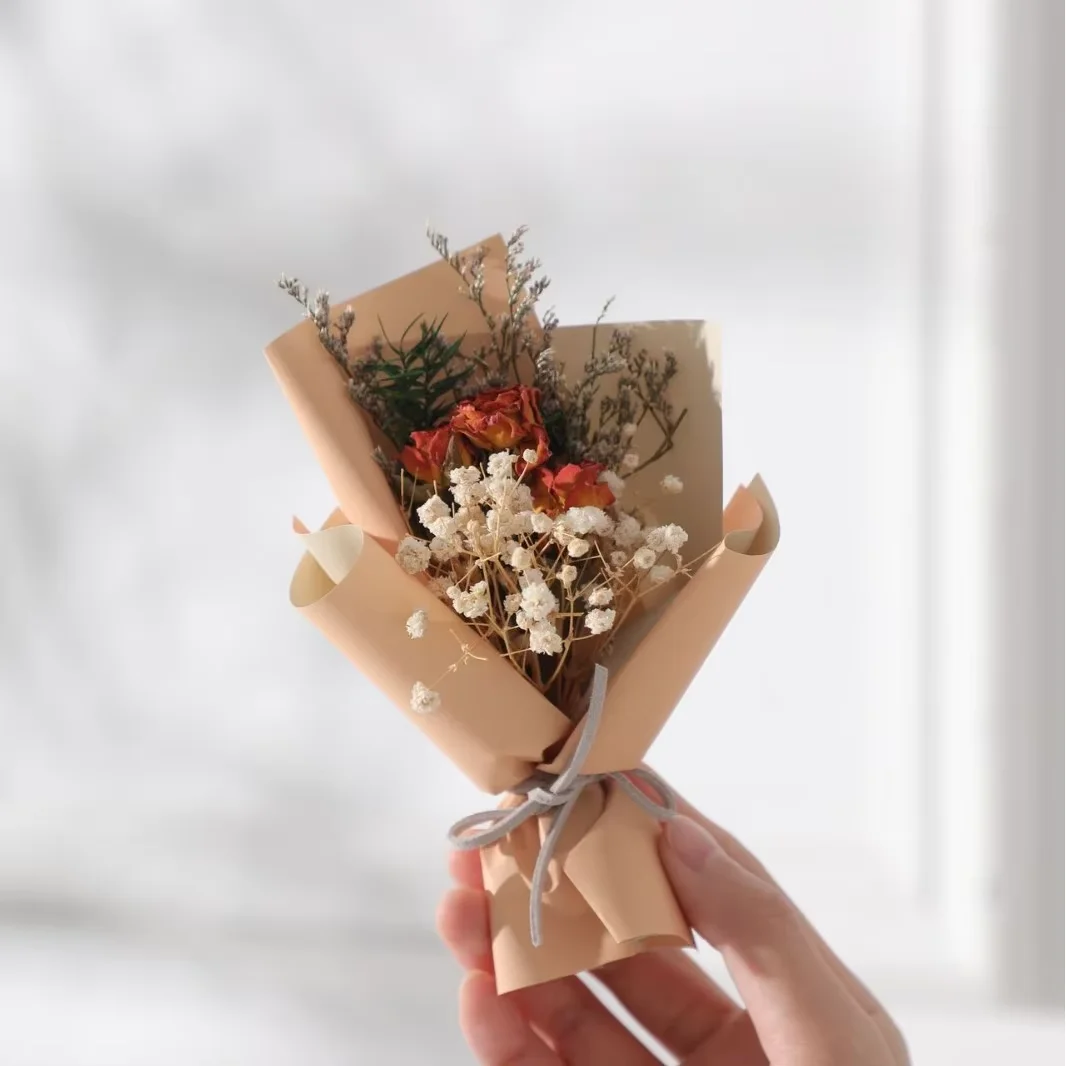 1 Stück künstliche Mini-Blumen, geeignet für die Dekoration von Häusern, Partys, Hochzeiten, als Geschenk zum Valentinstag und zur Dekoration von Autos. – Detail 3