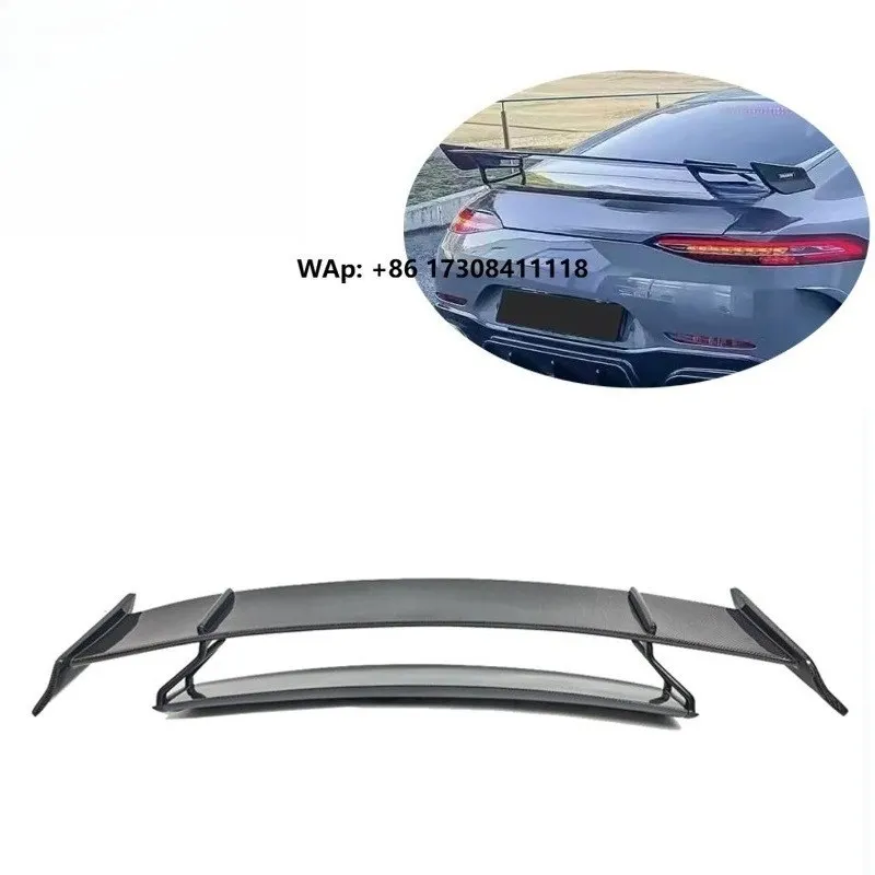 

GT50 GT53 GT63 Carbon Fiber Rear Spoiler Wing BS RT900 Style for Benz Double Deck