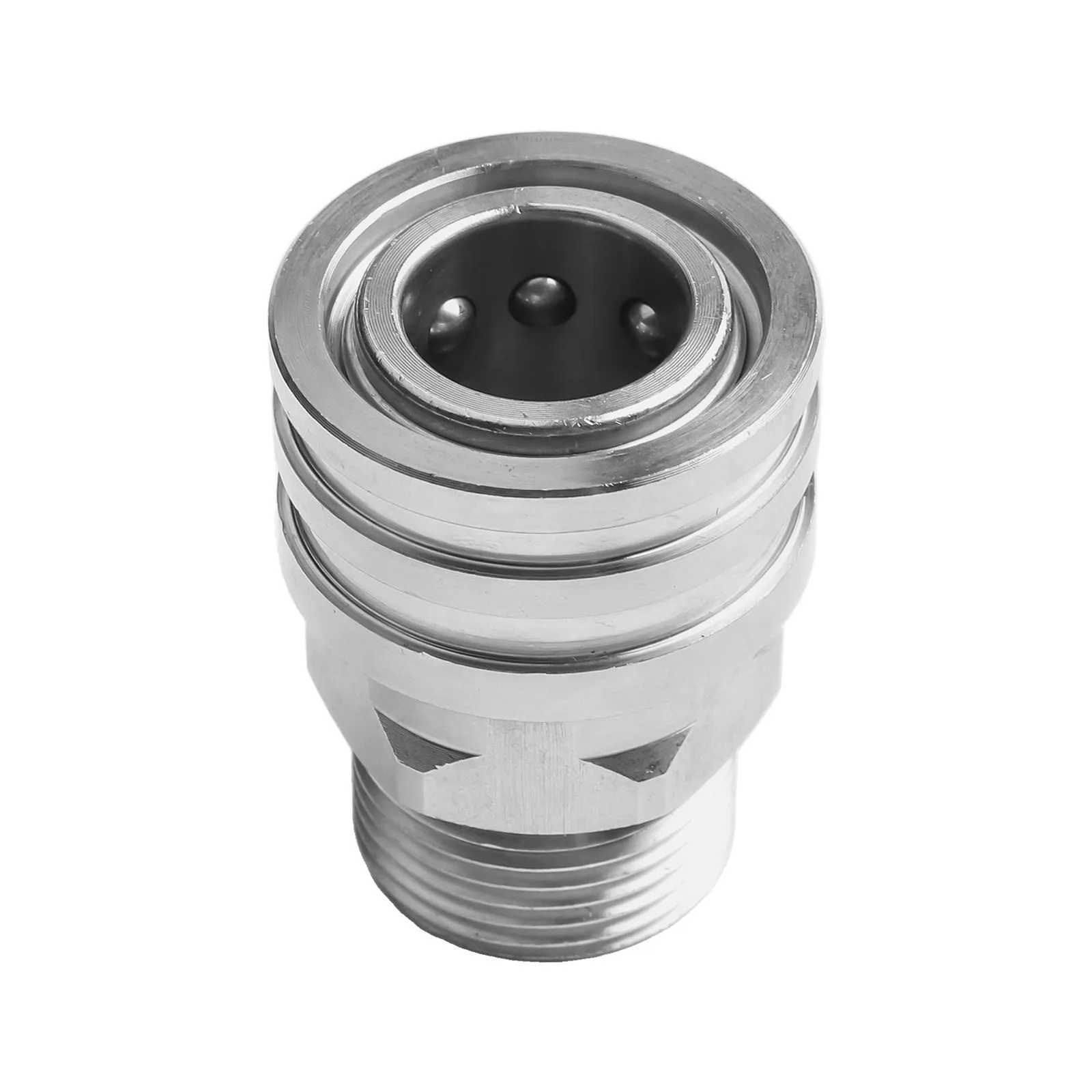NPT 38 Inch Quick Connector Kit Pressure Washer Adapters and Rust Resistant 360 degree Rotation Design NPT 38 Inch