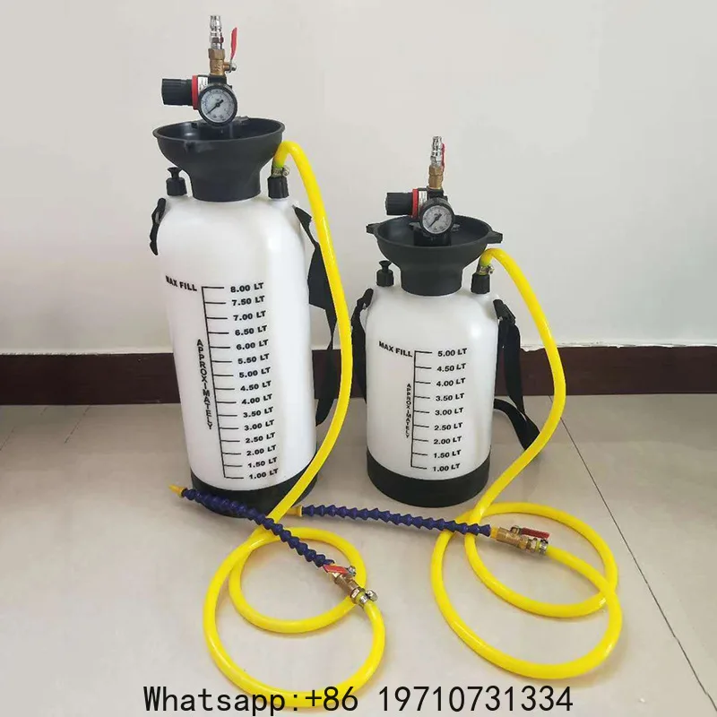 Pneumatic automatic transmission changer Pumping unit Tanker oil changer Gearbox Gear oil dispenser