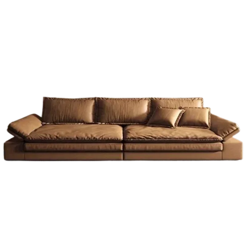 Glamour Filler Waterproof Sofas Minimalistic Wooden Lazy Puffs Living Room Sofas Modern Lounge Couch Wohnzimmer Furniture Home